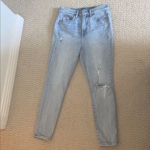 Super high rise true skinny Gap Denim Size 6